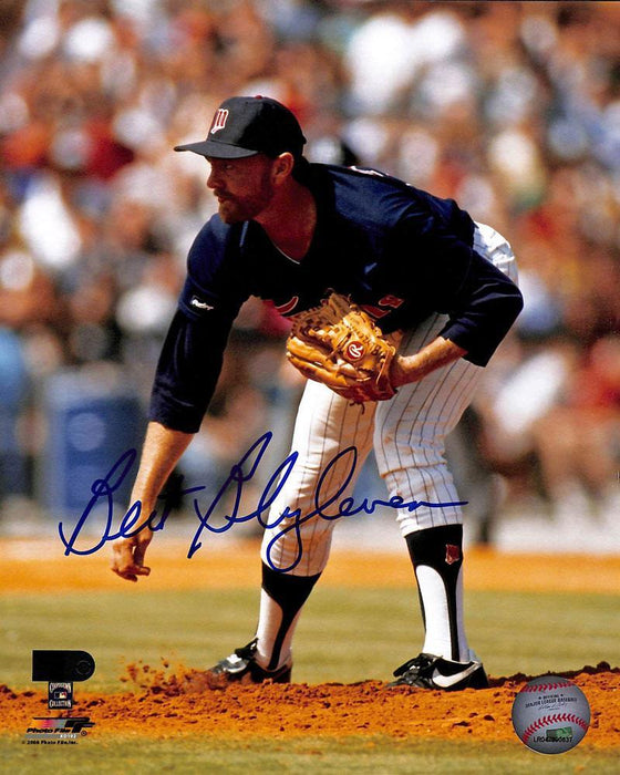 bert blyleven signed 8x10 aiv certificate of authenticity