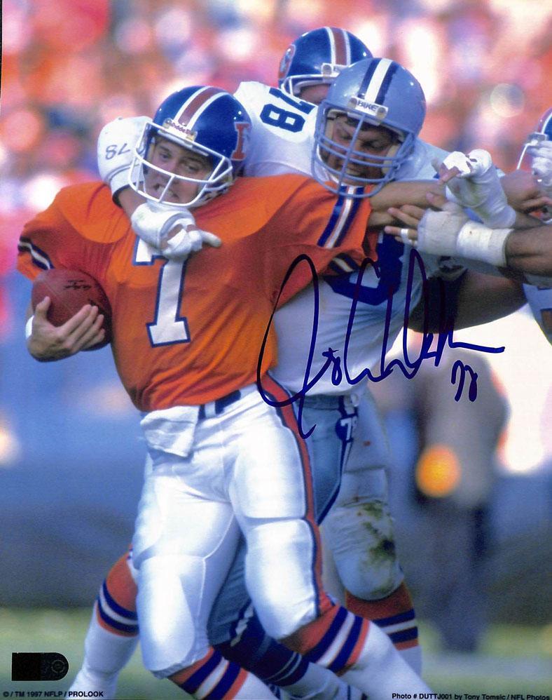 john dutton signed and inscribed 78 8x10 aiv certificate of authenticity