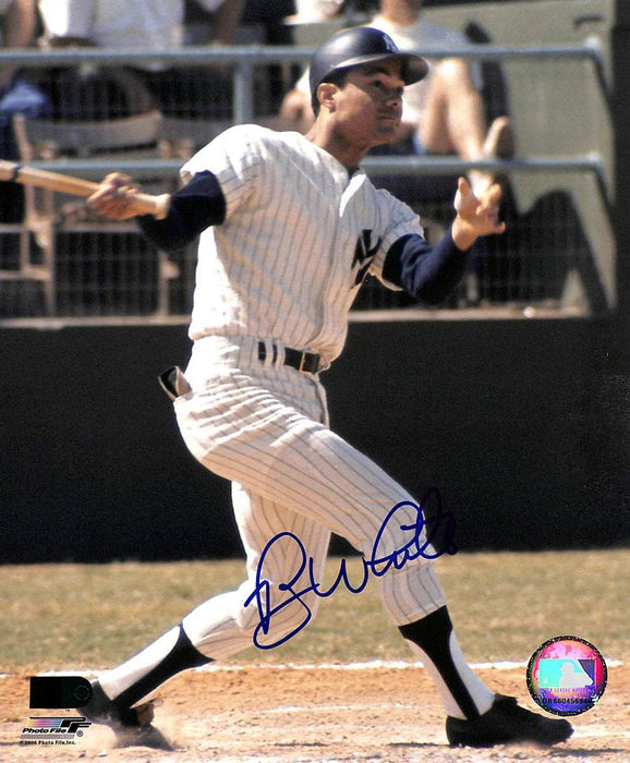 roy white signed 8x10 home aiv certificate of authenticity