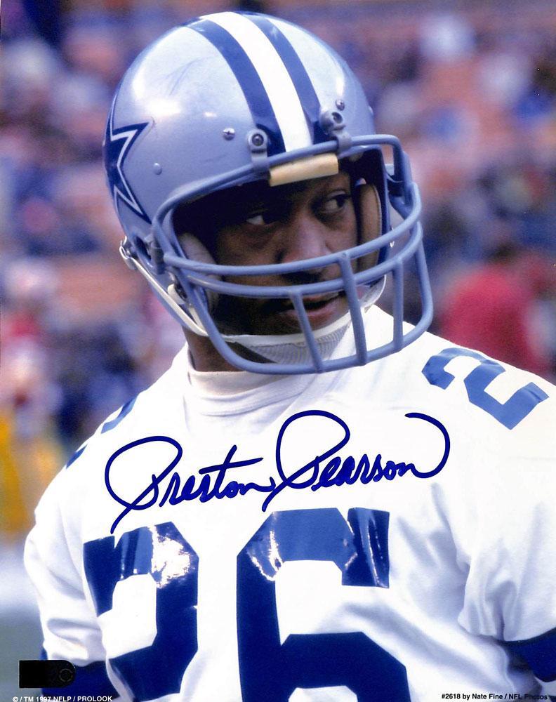 preston pearson signed 8x10 aiv certificate of authenticity