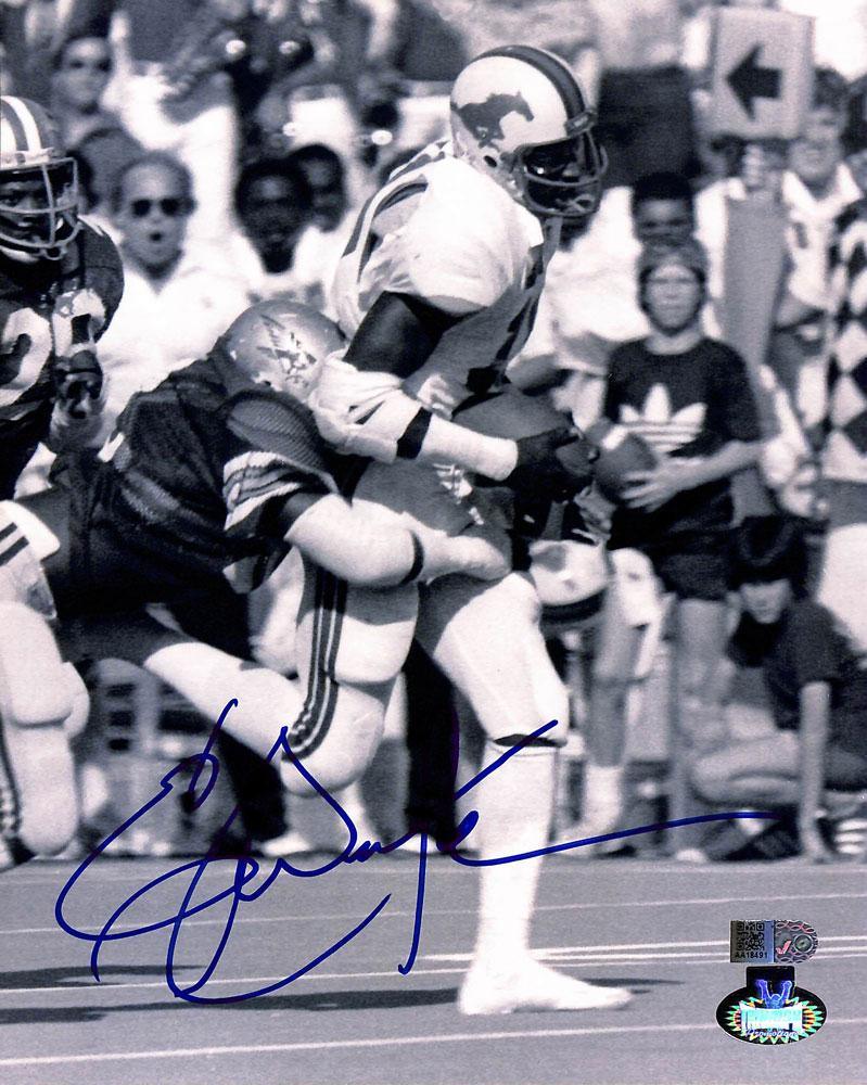 eric dickerson signed 8x10 aiv aa18491 certificate of authenticity