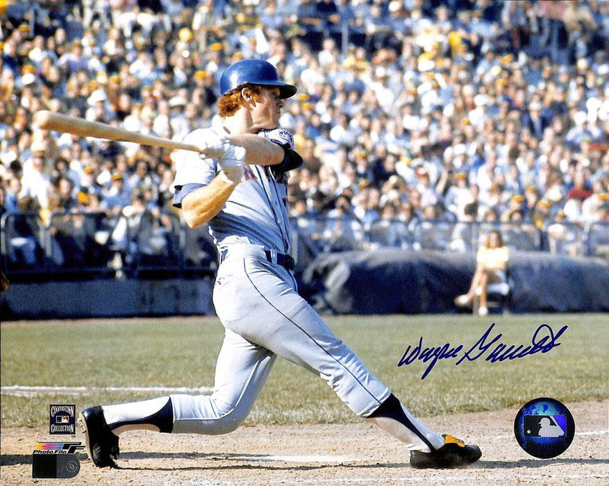 wayne garrett signed 8x10 aiv certificate of authenticity