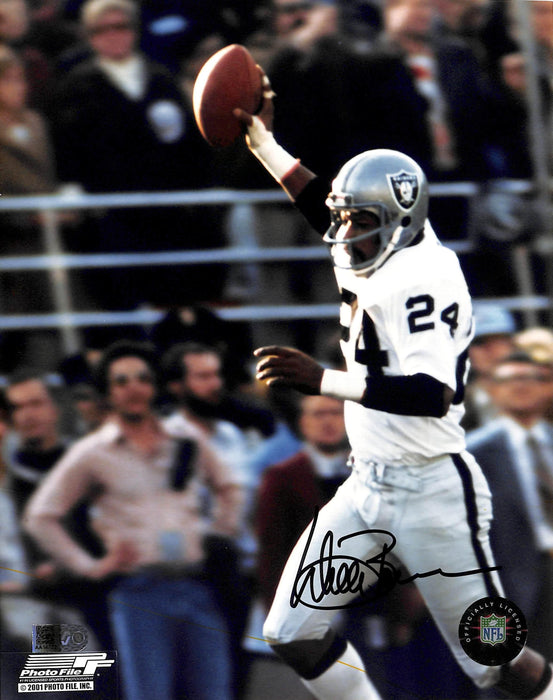 willie brown signed 8x10 photo raiders football hall of fame aiv aa 14722 certificate of authenticity