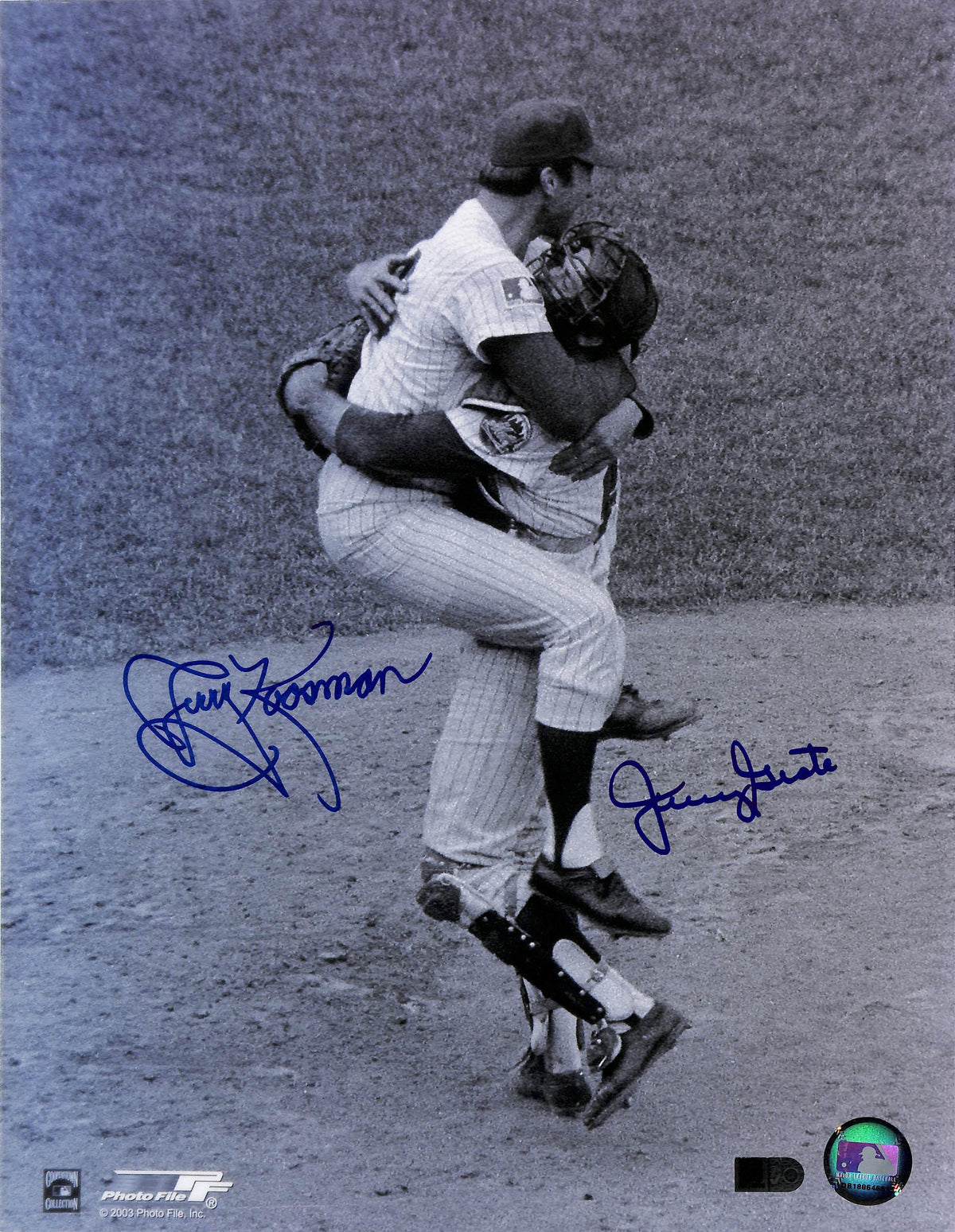 Jerry Grote & Jerry Koosman Signed 11x14 Photo (AIV) — RSA