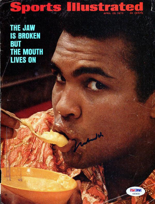 Muhammad Ali Autographed Sports Illustrated Magazine Cover PSA/DNA #AB04636 - RSA
