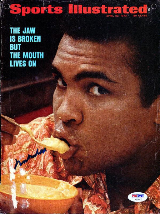 Muhammad Ali Autographed Sports Illustrated Magazine Cover PSA/DNA #AB04637 - RSA