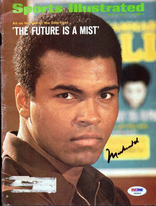 Muhammad Ali Autographed Sports Illustrated Magazine Cover PSA/DNA #AB04638 - RSA