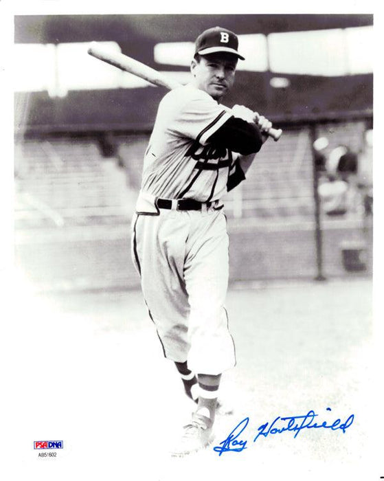 Roy Hartsfield Autographed 8x10 Photo Boston Braves PSA/DNA #AB51602 - RSA