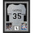 thomas autographed chicago white sox grey double suede framed baseball jersey