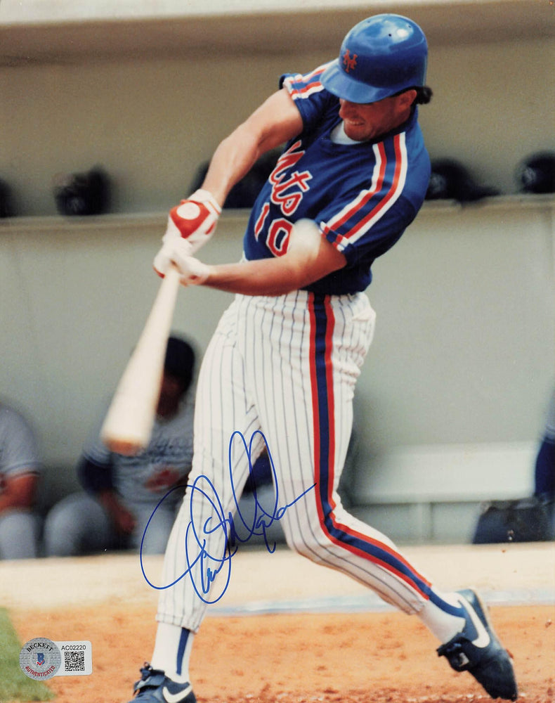 dave magadan signed 8x10 photo new york mets bas ac02220 certificate of authenticity