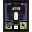 jackson autographed baltimore ravens black double suede framed football jersey