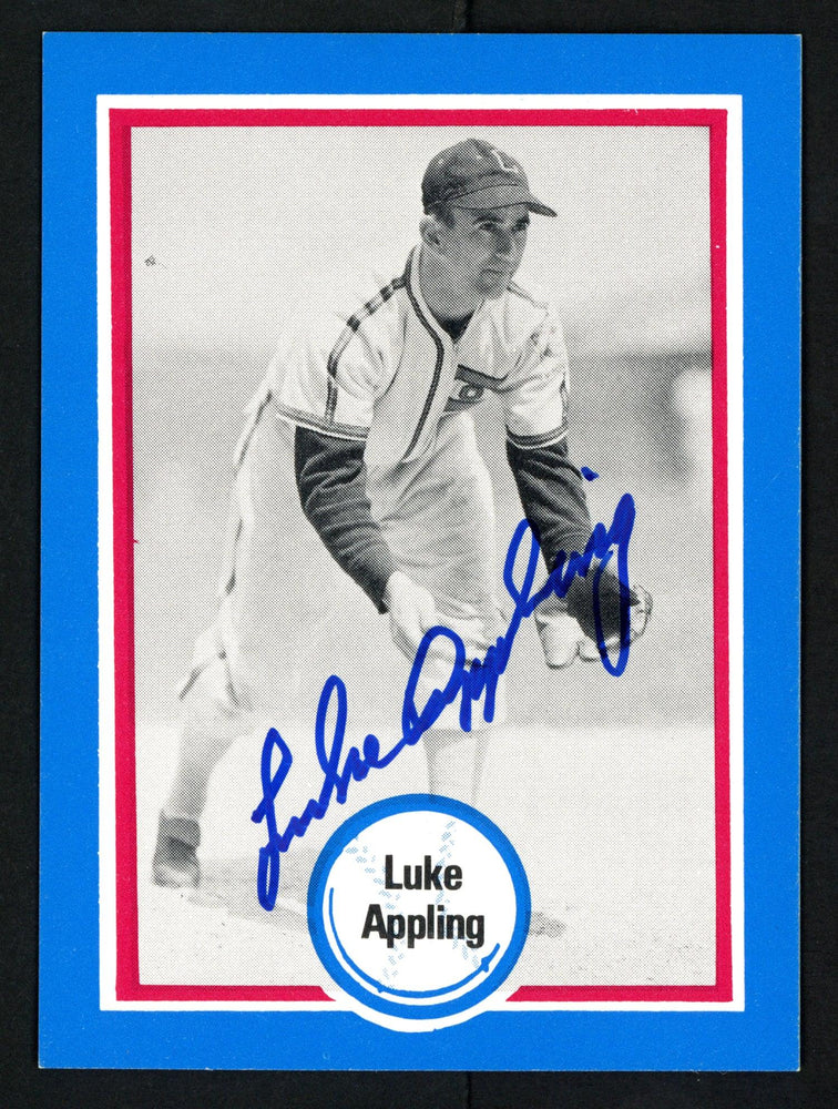 Luke Appling Autographed 1976 Shakey's Pizza Card #95 Chicago White Sox SKU #151960 - RSA