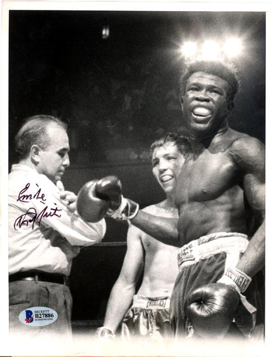 Emile Griffith Autographed 7x9 Photo Beckett BAS #B27886 - RSA