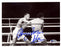Thomas "Hitman" Hearns Autographed 7x9 Photo Vintage Beckett BAS #B27893 - RSA