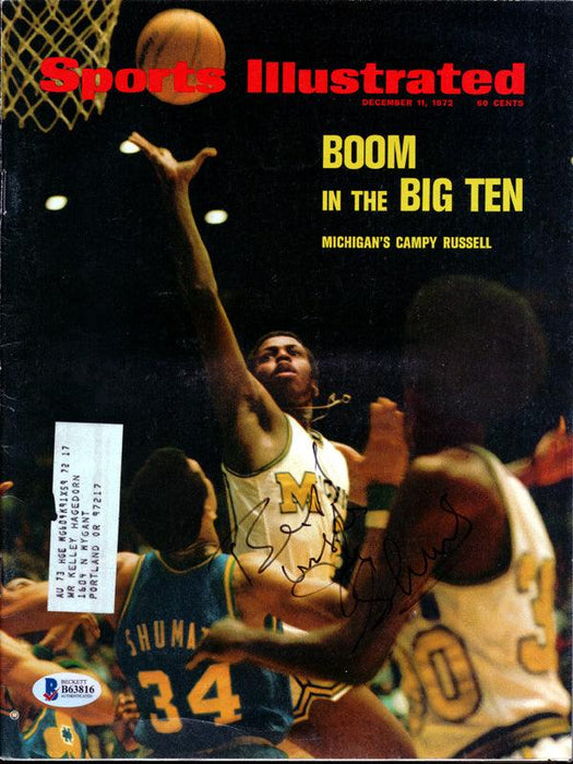 John Shumate Autographed Sports Illustrated Magazine Notre Dame Fighting Irish Beckett BAS #B63816 - RSA