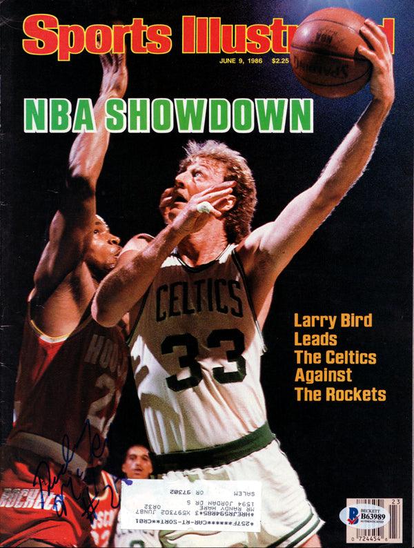 Rodney McCray Autographed Sports Illustrated Magazine Houston Rockets Beckett BAS #B63989 - RSA