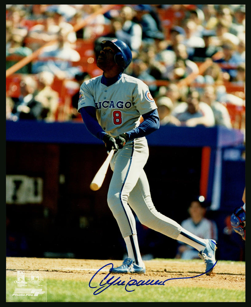 Andre Dawson Autographed 8x10 Photo Chicago Cubs Stock #152430 - RSA