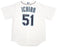 Seattle Mariners Ichiro Suzuki Autographed White Nike Jersey Size L "#51" IS Holo Stock #209041 - RSA