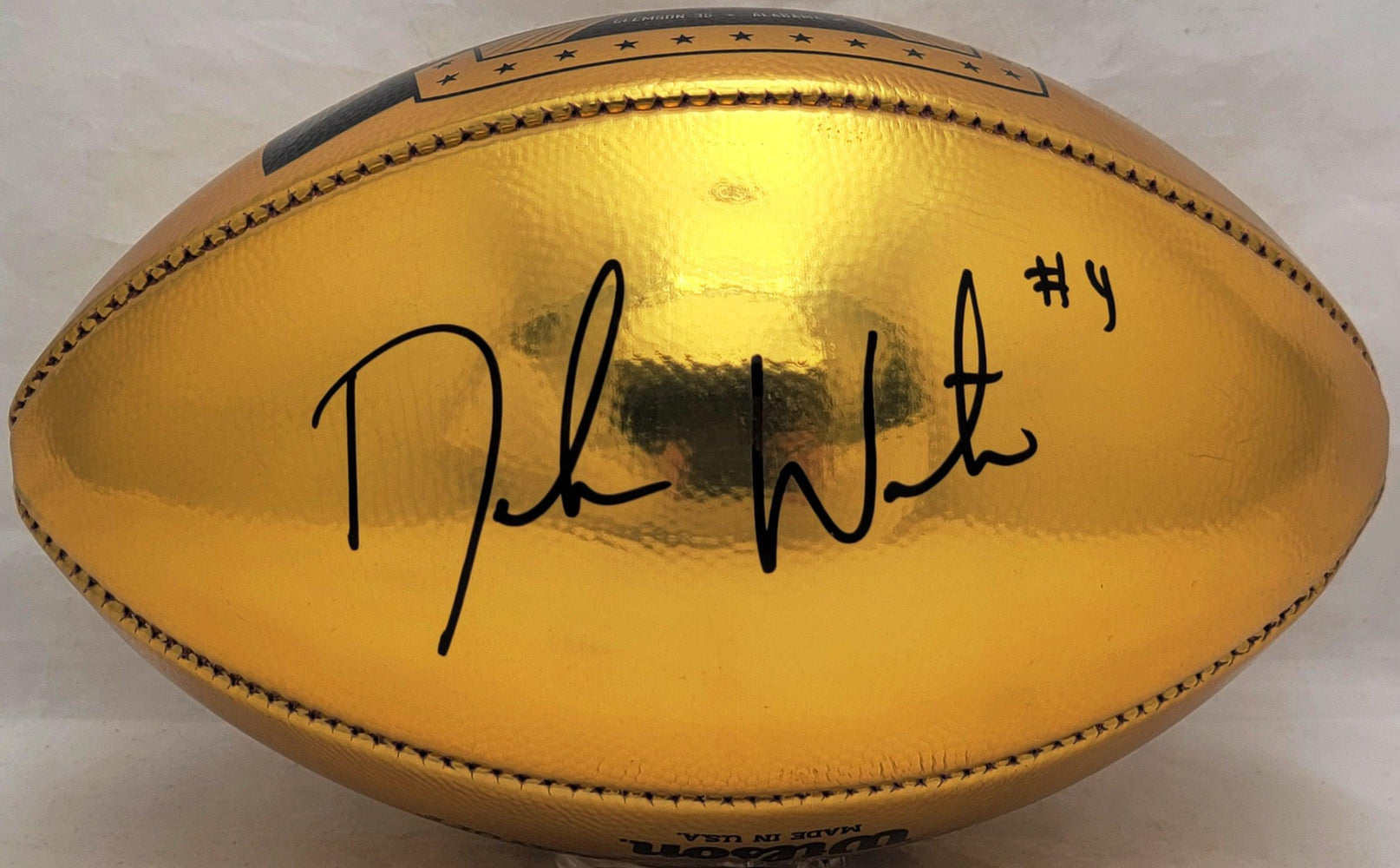 Deshaun Watson Autographed Football Clemson Tigers Beckett BAS #I41470 - RSA