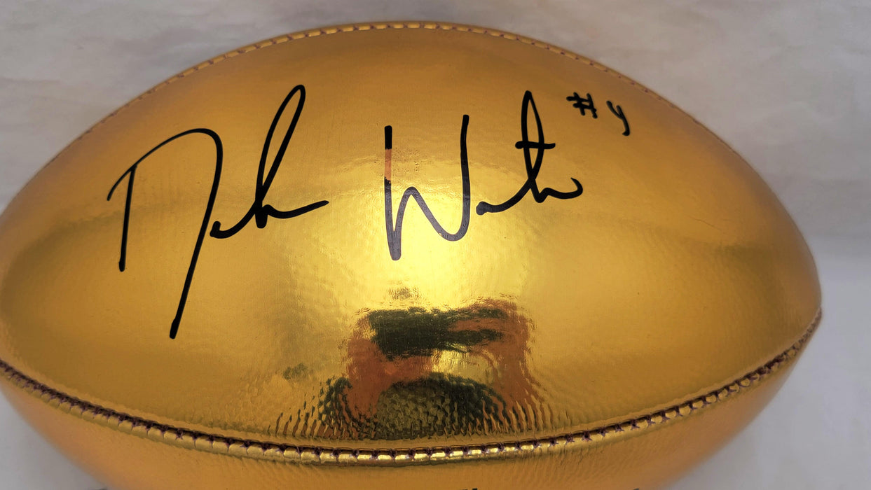 Deshaun Watson Autographed Football Clemson Tigers Beckett BAS #I41470 - RSA