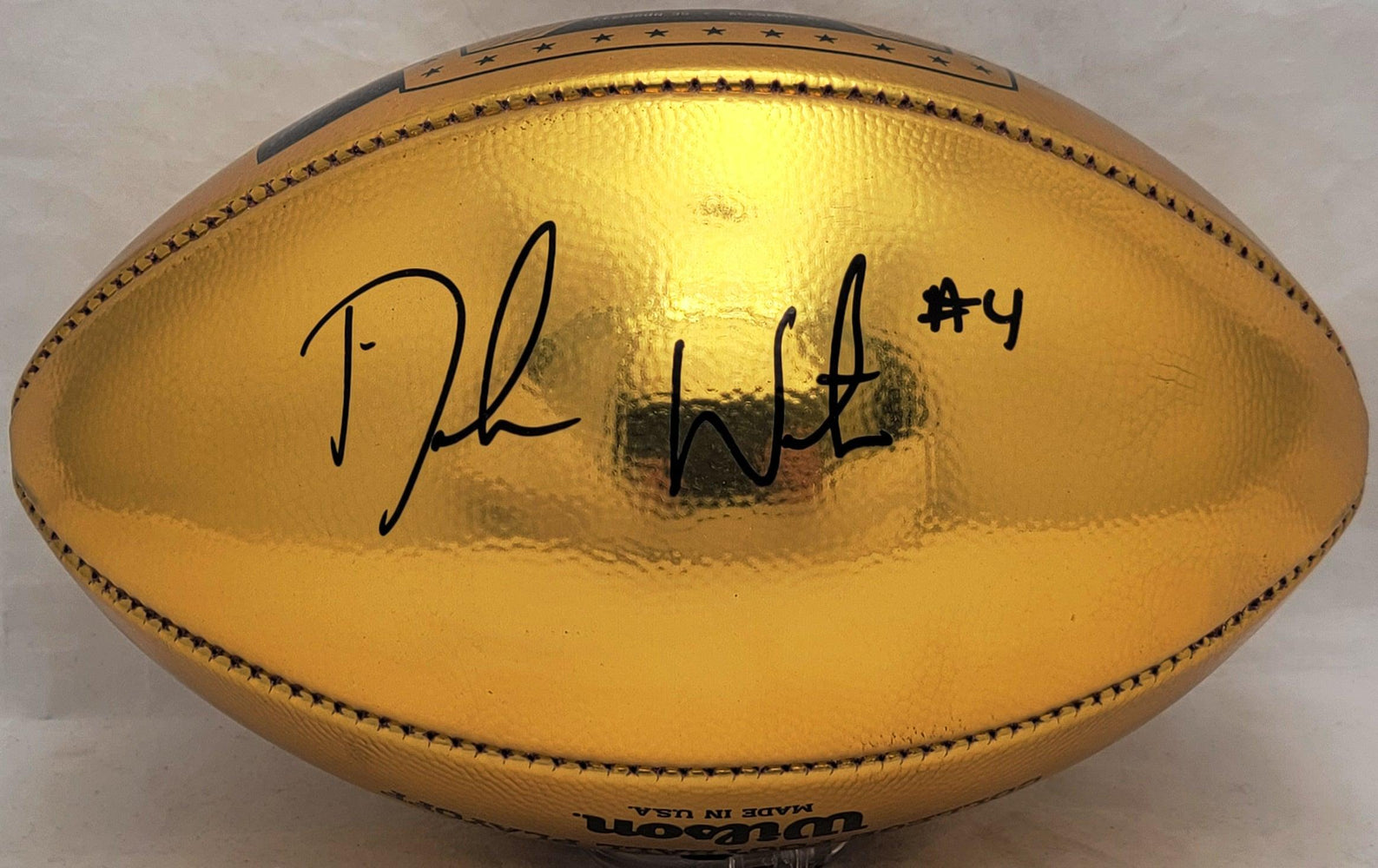Deshaun Watson Autographed Football Clemson Tigers Beckett BAS #I41474 - RSA