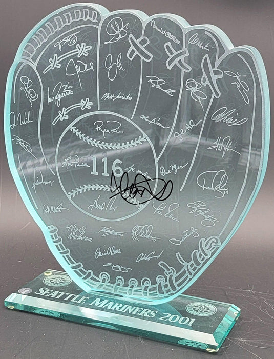 Ichiro Suzuki Autographed 2001 Commemorative 116 Wins Trophy Seattle Mariners IS Holo SKU #209077 - RSA