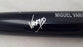 Miguel Vargas Autographed Black Rawlings Bat Los Angeles Dodgers "1st MLB Hit 8/3/22" Beckett BAS Witness #WZ59384 - RSA