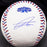 Julio Rodriguez Autographed Official 2022 All Star Game Logo MLB Baseball Seattle Mariners (Smudged) Beckett BAS QR #BH038286