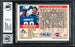 Barry Sanders Autographed 1989 Pro Set Rookie Card #494 Detroit Lions BGS 8 Auto Grade Gem Mint 10 Beckett BAS Stock #209304 - RSA