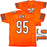 Chicago Bears Richard Dent Autographed Orange Jersey "HOF 11" Beckett BAS Witness Stock #221053