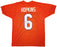 Clemson Tigers DeAndre Hopkins Autographed Orange Jersey Beckett BAS Witness Stock #209358 - RSA