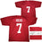 Alabama Crimson Tide Eli Ricks Autographed Red Jersey Beckett BAS Witness Stock #209473 - RSA