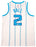 Charlotte Hornets LaMelo Ball Autographed White Nike Swingman Jersey Size L Beckett BAS QR Stock #209486 - RSA