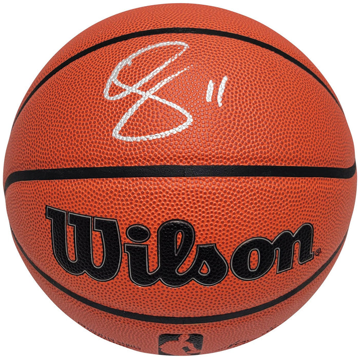 DeMar DeRozan Autographed Indoor Outdoor Authentic Game Series Basketball Chicago Bulls Beckett BAS Witness Stock #209346 - RSA