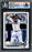 Julio Rodriguez Autographed 2021 Bowman Prospects Rookie Card #BP86 Seattle Mariners Beckett BAS Stock #221212