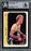 Larry Bird Autographed 1986-87 Fleer Sticker Card #2 Boston Celtics Beckett BAS #14612406 - RSA