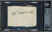 Roy Campanella Autographed 2.5x4 Album Page Brooklyn Dodgers Pre-Accident Beckett BAS #14613317 - RSA