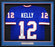 Buffalo Bills Jim Kelly Autographed Framed Blue Jersey Beckett BAS QR Stock #209465 - RSA