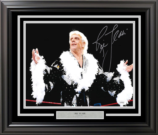 Ric Flair Autographed Framed 11x14 Photo JSA Stock #209410 - RSA