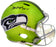 Steve Largent Autographed Seattle Seahawks Flash Green Full Size Replica Speed Helmet "HOF 95" MCS Holo Stock #210460