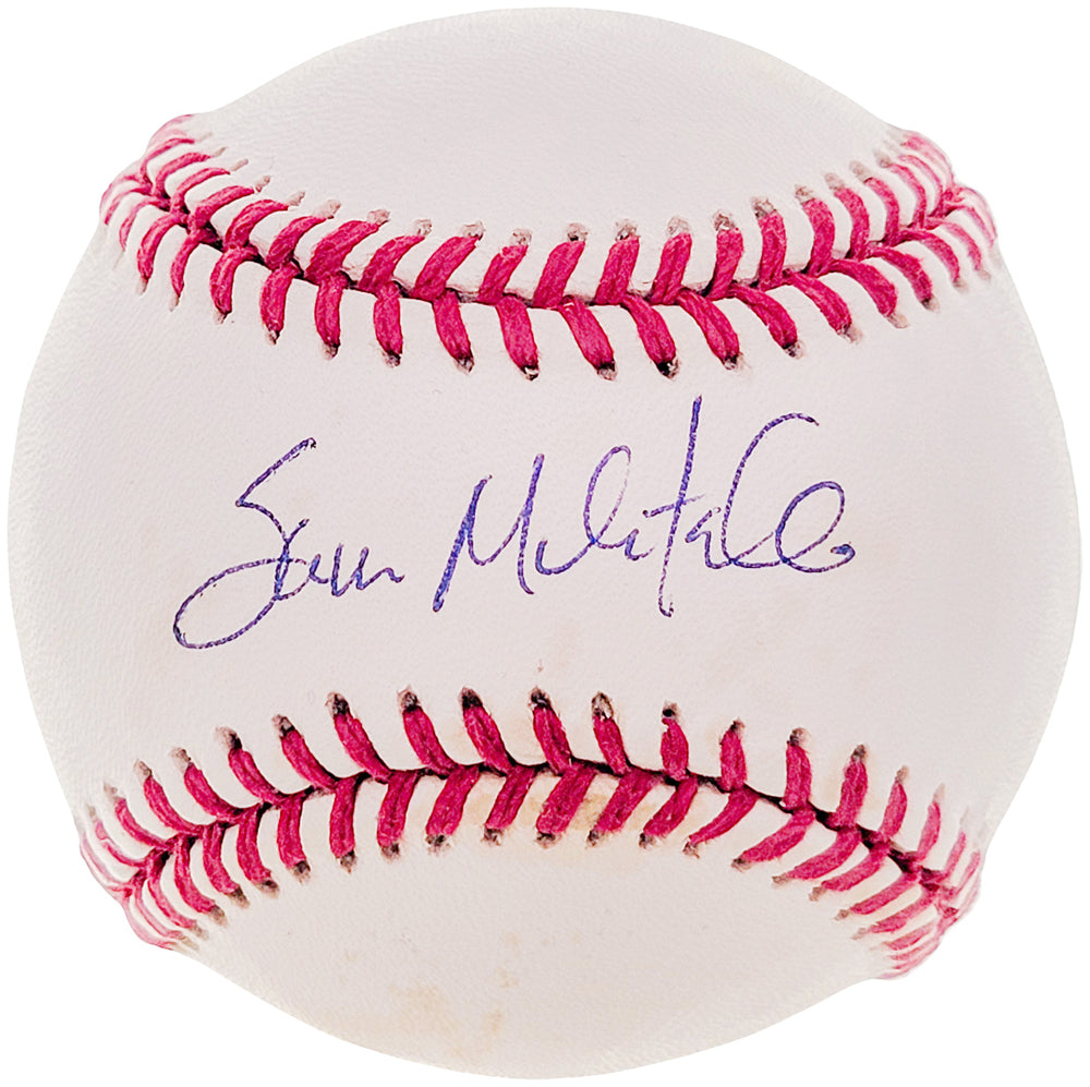 Sam Militello Autographed Official AL Baseball New York Yankees Beckett BAS #BH041917