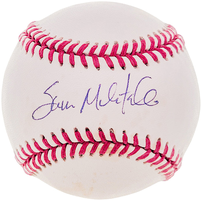 Sam Militello Autographed Official AL Baseball New York Yankees Beckett BAS #BH041917