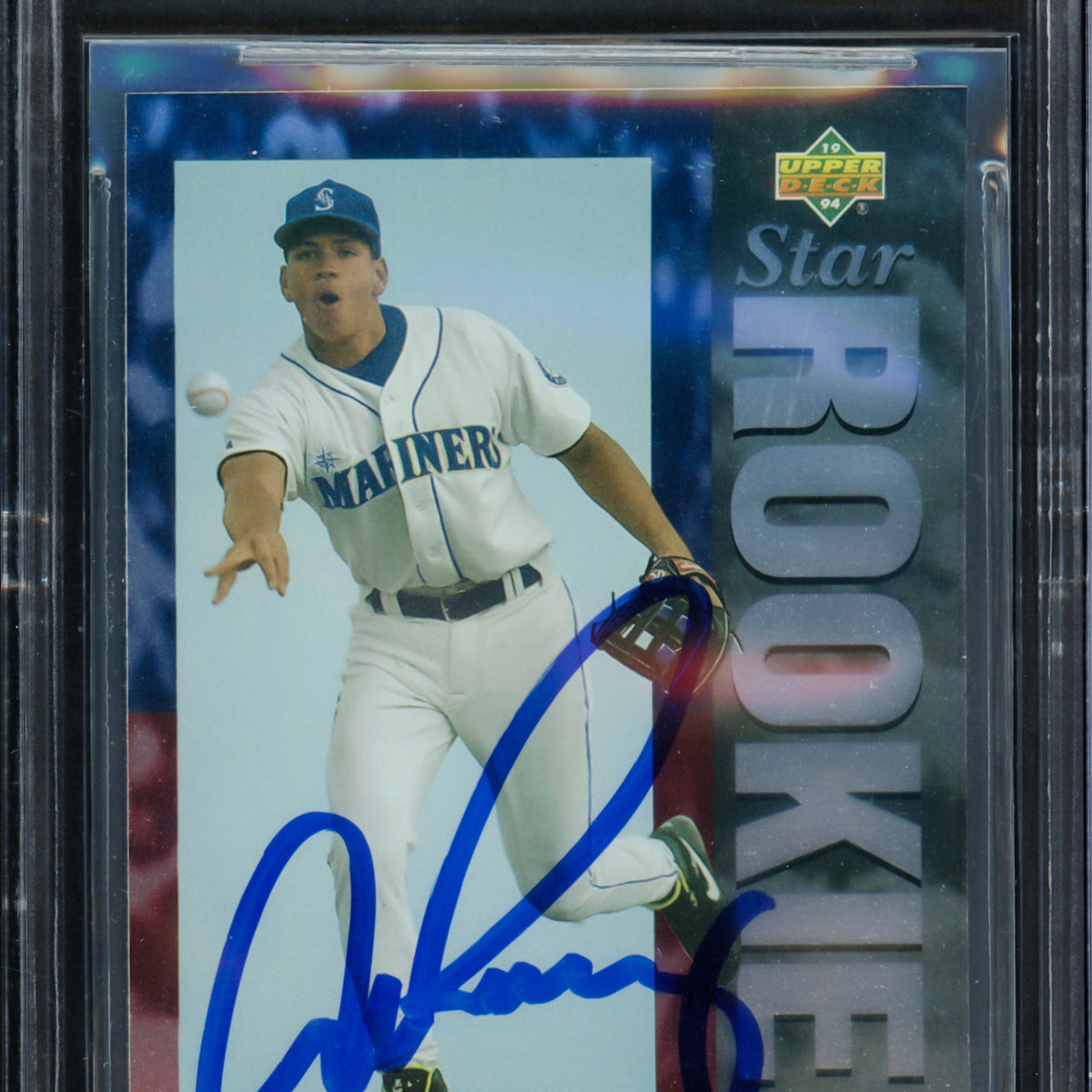 Alex Rodriguez Autographed 1994 Upper Deck Rookie Card #24 Seattle 