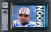 Warren Moon Autographed 1985 Topps Rookie Card #251 Houston Oilers Auto Grade Gem Mint 10 "HOF 06" Beckett BAS Stock #211225
