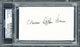 Clarence "Big House" Gaines Autographed 3x5 Index Card Winston-Salem State University PSA/DNA Stock #211336