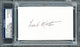 Frank Mathers Autographed 3x5 Index Card Toronto Maple Leafs PSA/DNA Stock #211338