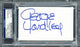 George Yardley Autographed 3x5 Index Card Detroit Pistons Signed In Blue PSA/DNA Stock #211350
