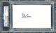 Borislav "Bora" Stankovic Autographed 3x5 Index Card PSA/DNA Stock #211355