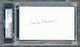 Pete Newell Autographed 3x5 Index Card Coach PSA/DNA #83721100