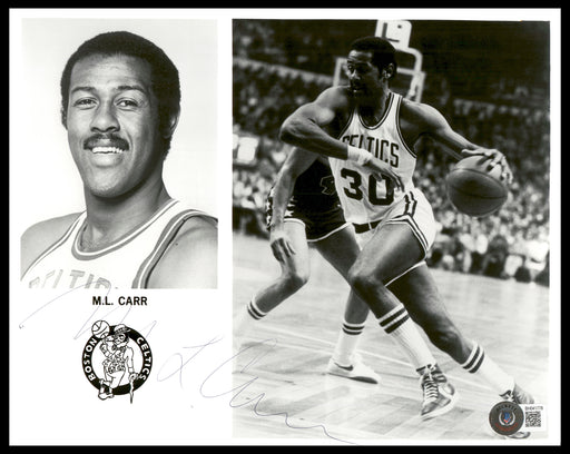 ML Carr Autographed 8x10 Photo Boston Celtics Beckett BAS #BH041778